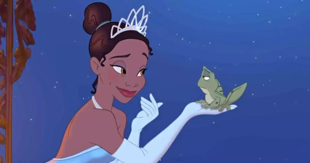 Arte da Tiana, de A Princesa e o Sapo