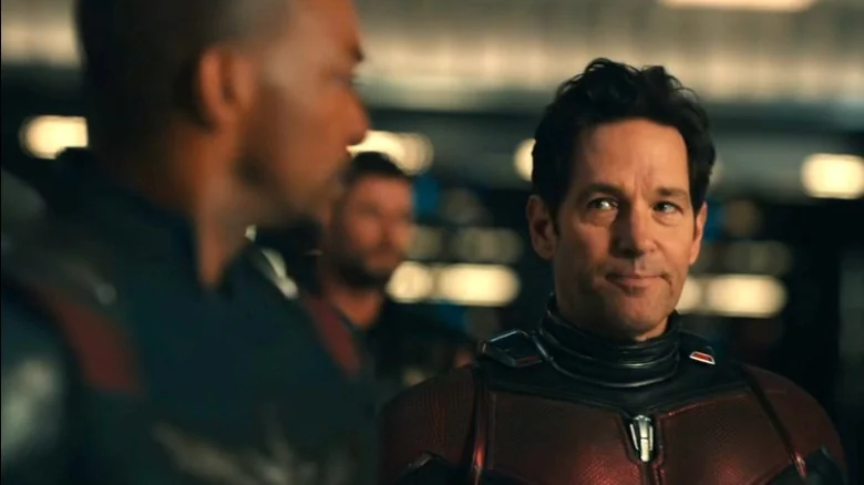 Paul Rudd como Ant-Man em cena do comercial
