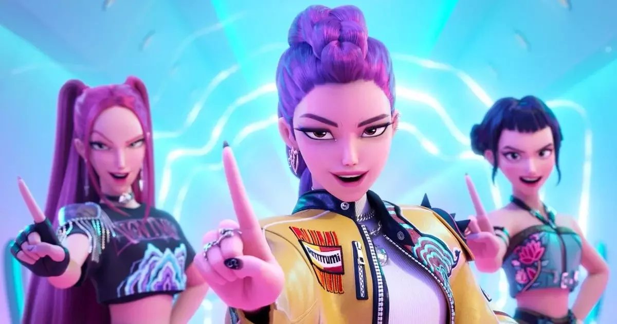 Imagem de divulgação de Guerreiras do K-Pop