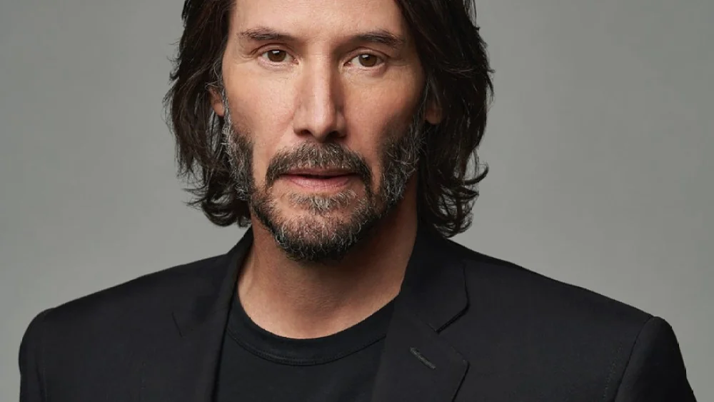 Retrato de Keanu Reeves