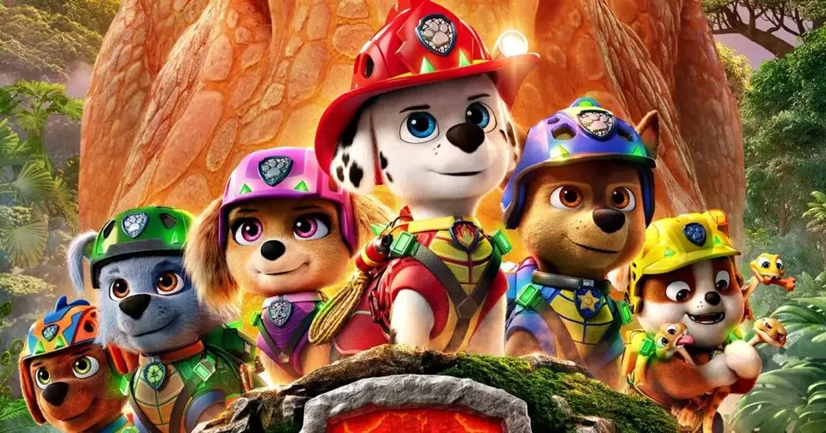 Cena de Patrulha Canina: Uma Aventura Dino