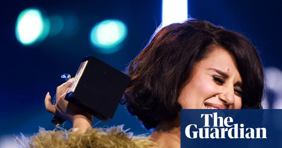 Raye na cerimônia do Mercury Prize 2026
