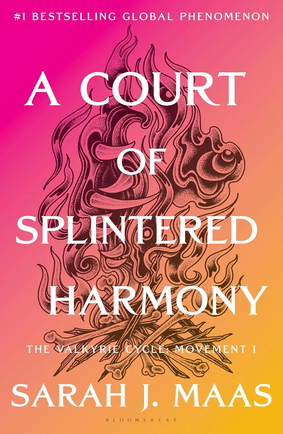 Capa do livro A Court of Splintered Harmony, de Sarah J. Maas