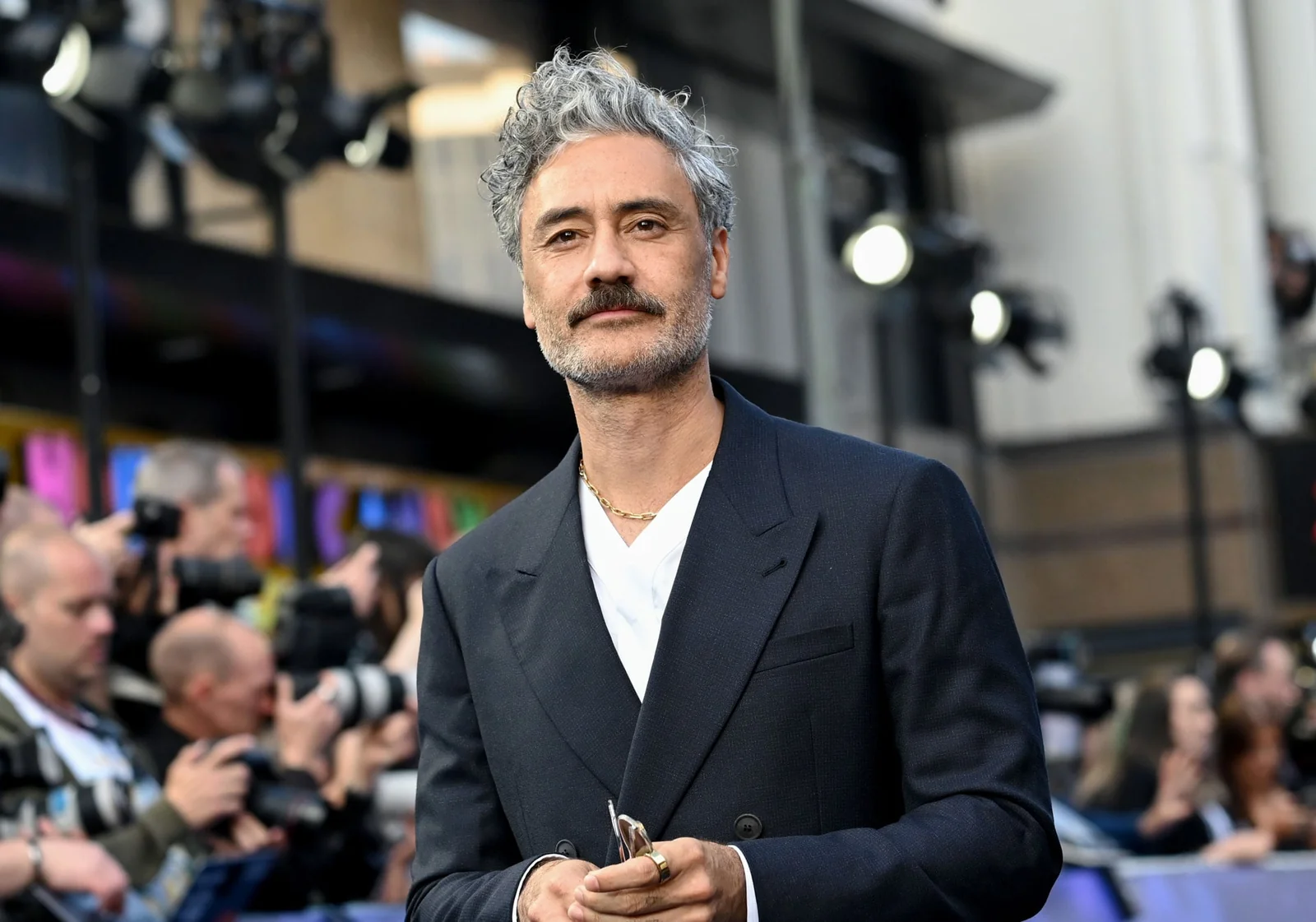O diretor Taika Waititi em evento