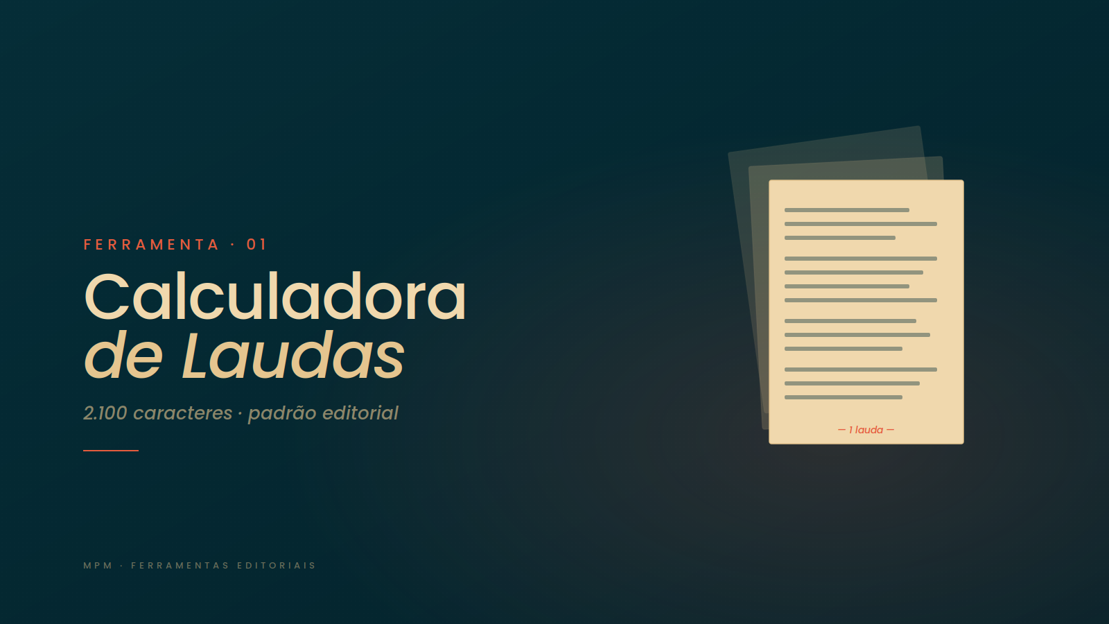 Calculadora de Laudas